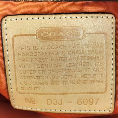 コーチ COACH シグネチャー ハンドバッグ signature handbag レディース