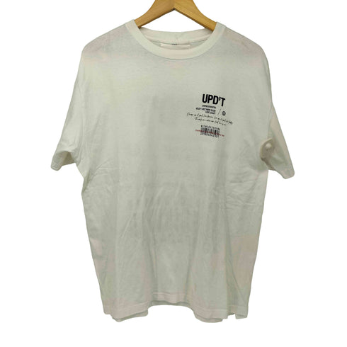 UPD’T BARCODE T-SHIRT バーコード Tシャツ メンズ
