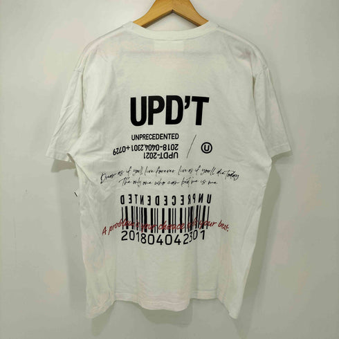 UPD’T BARCODE T-SHIRT バーコード Tシャツ メンズ