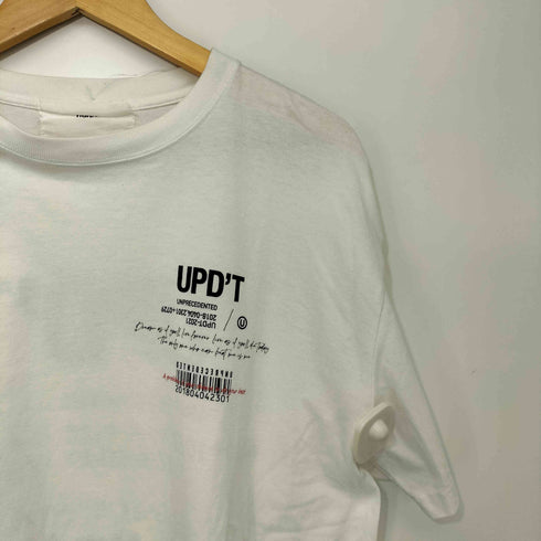 UPD’T BARCODE T-SHIRT バーコード Tシャツ メンズ