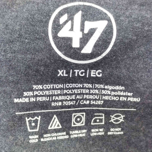 フォーティセブンブランド 47 BRAND NFL チーム Tシャツ メンズ import:XL
