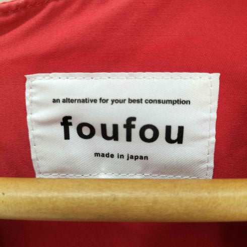 フーフー FOUFOU 夏をドラマチックに纏う方法 夏ドラ シャツワンピース レディース JPN:1