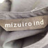 ミズイロインド mizuiro ind 七分袖 プリーツパフスリーブ ワンピース レディース