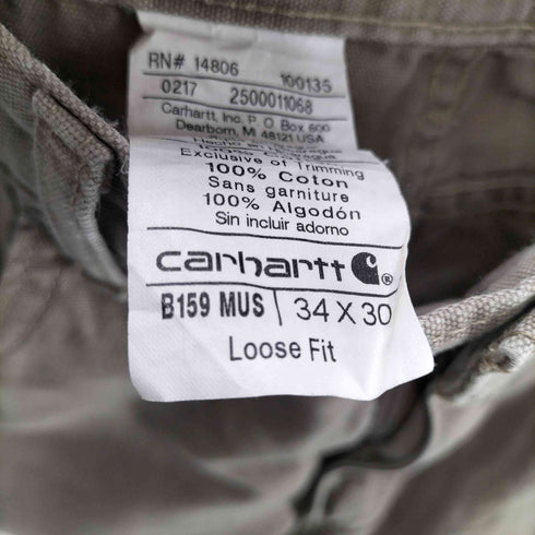 カーハート Carhartt Loose Fit ルーズフィット ダック地 ペインター ワーク パンツ メンズ 34×30