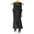 ディーゼル DIESEL D-SLOAN ノースリーブ カットオフ ワンピース Vネック レディース import:XS