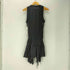 ディーゼル DIESEL D-SLOAN ノースリーブ カットオフ ワンピース Vネック レディース import:XS