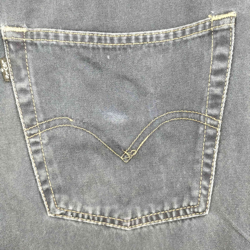リーバイス Levis 451 黒タブ ストレートデニムパンツ メンズ 34/34