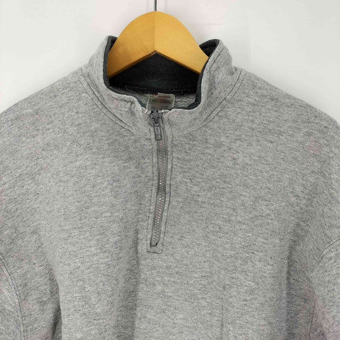 フルーツオブザルーム FRUIT OF THE LOOM ハーフジップ スウェット メンズ 2XL