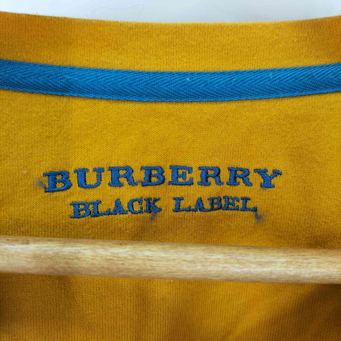 バーバリーブラックレーベル BURBERRY BLACK LABEL Vネック コットン カットソー メンズ JPN:2