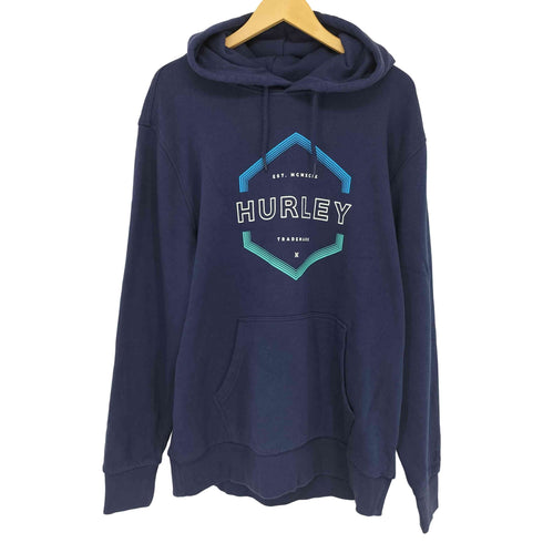 ハーレー Hurley プリントプルオーバーパーカー メンズ JPN:L