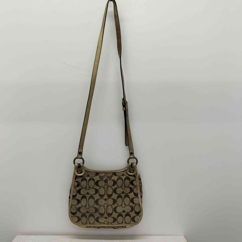 コーチ COACH シグネチャー ターンロック ショルダーバッグ レディース