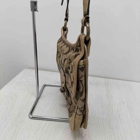 コーチ COACH シグネチャー ターンロック ショルダーバッグ レディース