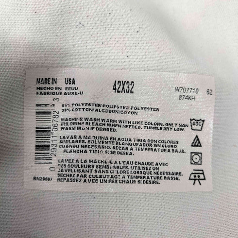 ディッキーズ Dickies 90S USA製 圧着タグ ウエスト折込み ワーク パンツ ビックサイズ メンズ 42×32