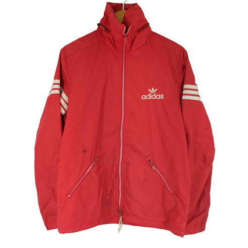 アディダス adidas 80S デサント製 ナイロンジップアップ ジャケット メンズ JPN:L