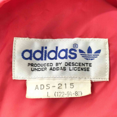 アディダス adidas 80S デサント製 ナイロンジップアップ ジャケット メンズ JPN:L