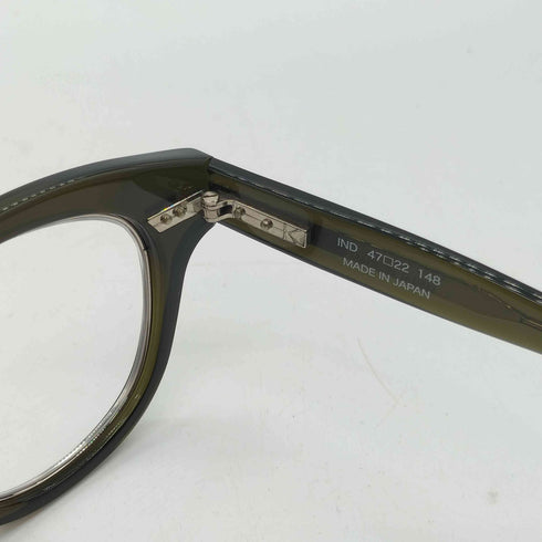 ユウイチトヤマ YUICHI TOYAMA U-128RS Refresh Spec IND-02 ウェリントン 47□22 メンズ 47□22