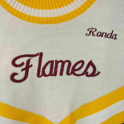 CHEERLEADER SUPPLY CO.INC. MADE IN USA チアリーダー アクリル ニットセーター レディース