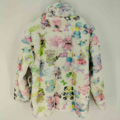 Frufru Guru Store ドールハウス トイプリントジャケット ファー レディース import:S
