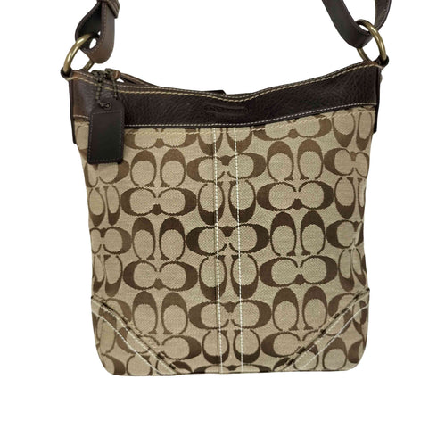 コーチ COACH シグネチャー ショルダーバッグ signature shoulderbag レディース