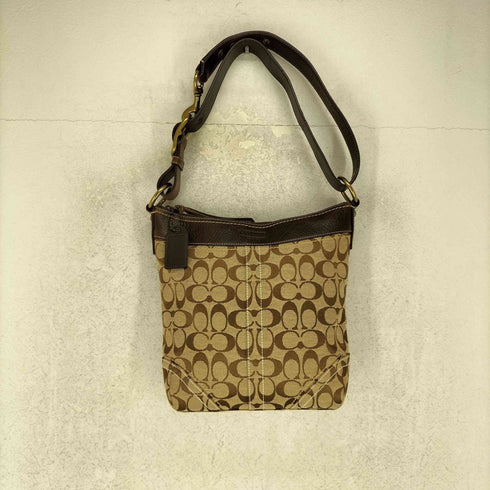 コーチ COACH シグネチャー ショルダーバッグ signature shoulderbag レディース