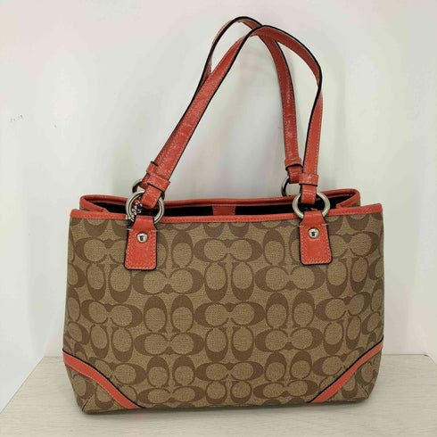 コーチ COACH シグネチャー ハンドバッグ signature handbag レディース