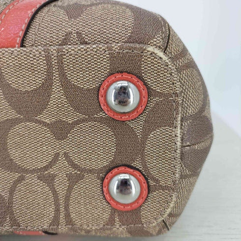 コーチ COACH シグネチャー ハンドバッグ signature handbag レディース