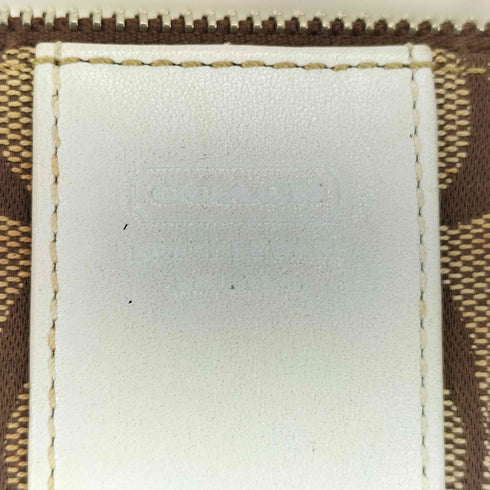 コーチ COACH シグネチャー スリム デミ ジップ ショルダーバッグ signature slim demi zip shoulder bag レディース