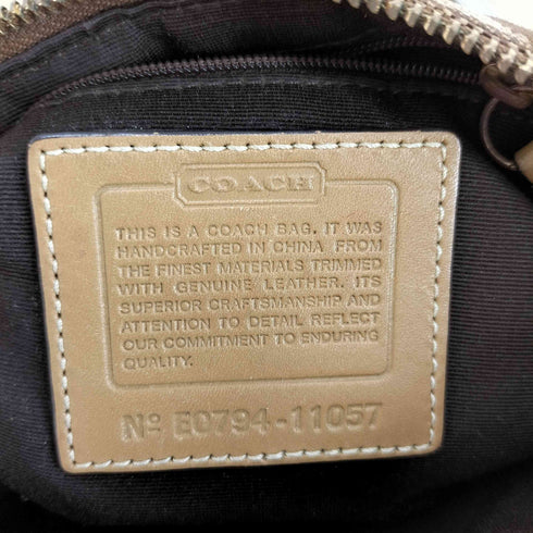 コーチ COACH ロック シグネチャー ワンショルダーバッグ lock signature oneshoulderbag レディース