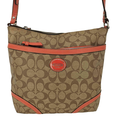 コーチ COACH シグネチャー ショルダーバッグ signature shoulderbag レディース