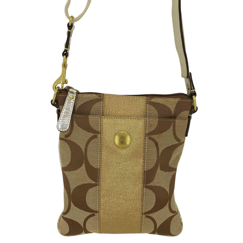 コーチ COACH シグネチャー ショルダーバッグ signature shoulderbag レディース