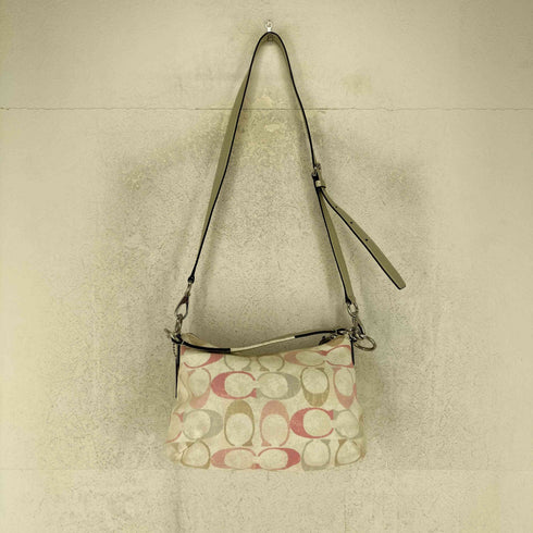 コーチ COACH 2WAY シグネチャー スパンコール ショルダーバッグ ハンドバッグ signature sequins shoulderbag handbag レディース