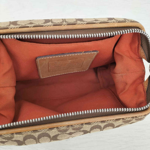 コーチ COACH シグネチャー ポーチ signature poach レディース