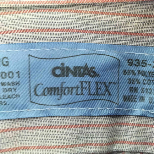 シンタス CINTAS 企業ロゴ ロングスリーブシャツ メンズ XL-RG