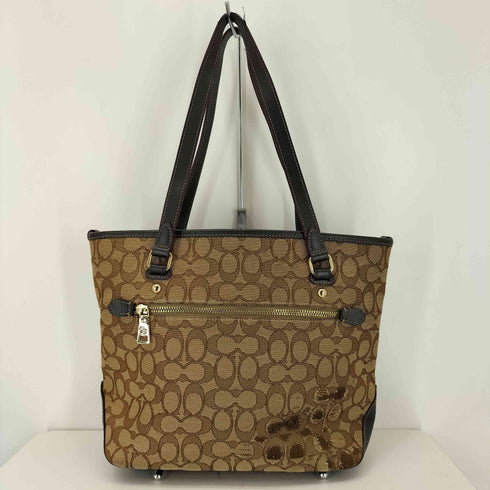 コーチ COACH シグネチャー トートバッグ signature tote bag レディース