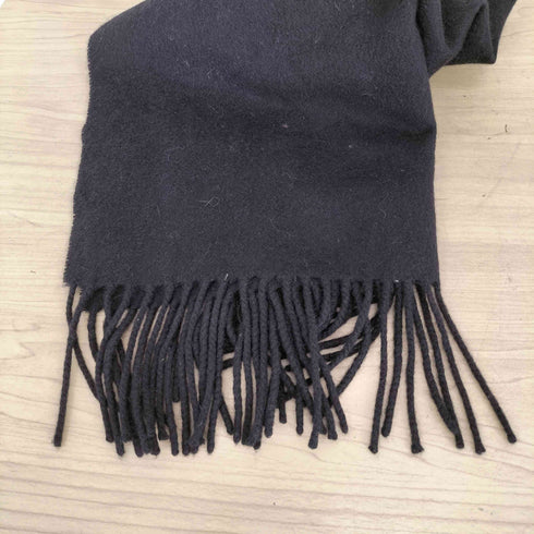 ユニクロ UNIQLO CASHMERE カシミヤ100% フリンジ マフラー レディース