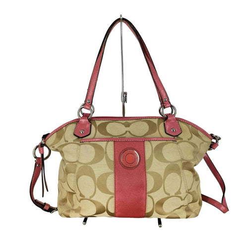 コーチ COACH 2WAY シグネチャー ショルダーバッグ ハンドバッグ signature shoulderbag handbag レディース