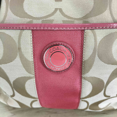 コーチ COACH 2WAY シグネチャー ショルダーバッグ ハンドバッグ signature shoulderbag handbag レディース