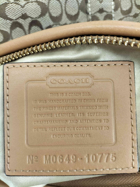 コーチ COACH シグネチャー ショルダーバッグ signature shoulder bag レディース