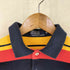 ポロバイラルフローレン Polo by RALPH LAUREN ポニー刺繍 マルチカラー ボーダー ポロシャツ メンズ import:M