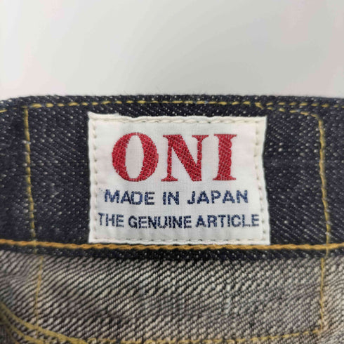 オニデニム ONI DENIM Tight Fit Straight Double Knee ダブルニー デニムパンツ メンズ 32