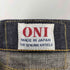 オニデニム ONI DENIM Tight Fit Straight Double Knee ダブルニー デニムパンツ メンズ 32