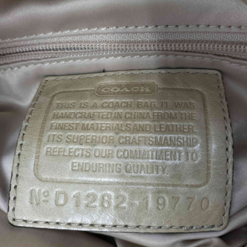 コーチ COACH レザー ミニ トートバッグ ハンドバッグ leather mini totebag handbag レディース