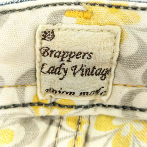 ブラッパーズ BRAPPERS Y2K スキニーデニムパンツ レディース W68