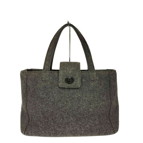 コーチ COACH ウール ファブリック トートバッグ ハンドバッグ レディース