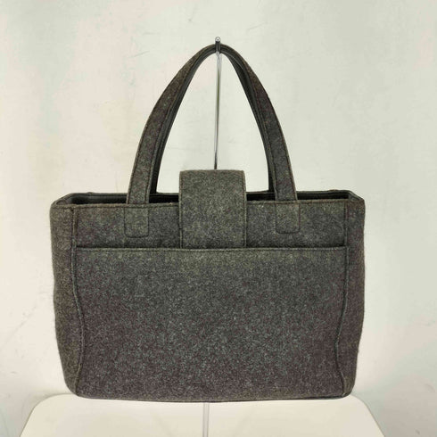 コーチ COACH ウール ファブリック トートバッグ ハンドバッグ レディース