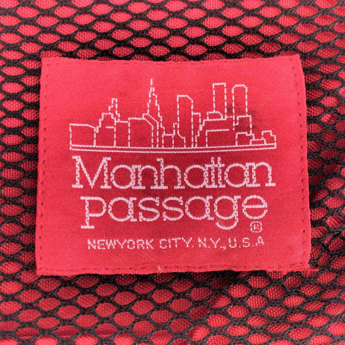 マンハッタンパッセージ MANHATTAN PASSAGE ロゴ バックパック メンズ