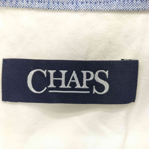 チャップス CHAPS スタンドカラーコットンポリ BDシャツ メンズ