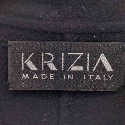 クリツィア KRIZIA イタリア製 3B カシミヤ混 ウール テーラードジャケット レディース