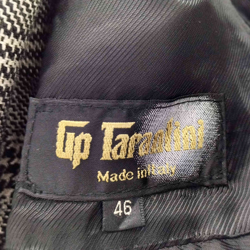 GP TARANTINI ジーピータランティーニ グレンチェックダブルブレストコート メンズ