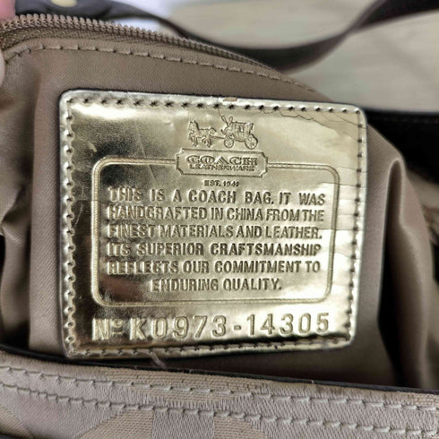 コーチ COACH オプアート ワンショルダーバッグ Op Art oneshoulder bag レディース